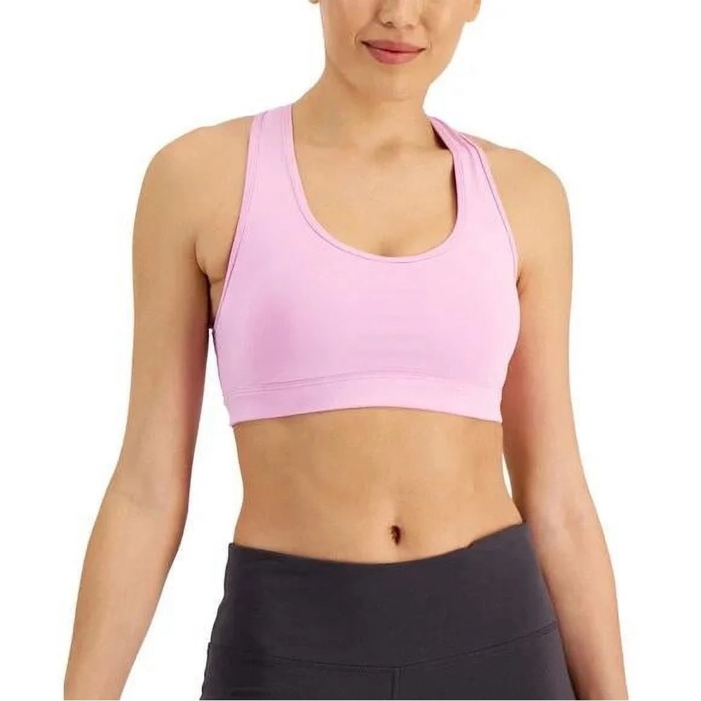 NWT Ideology Pink Cross Back Sports Bra